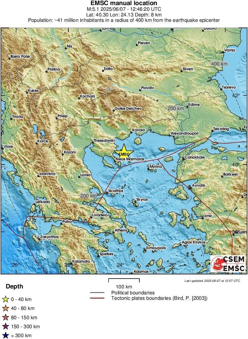 41 milión obyvateľov v okruhu 400 km od epicentra zemetrasenia