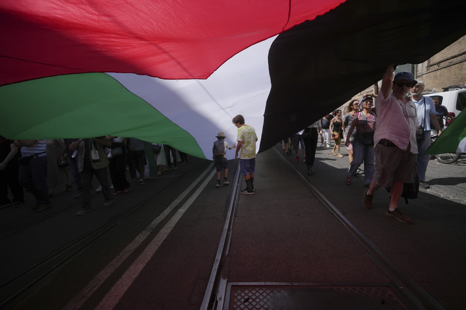 Propalestínske protesty v Taliansku