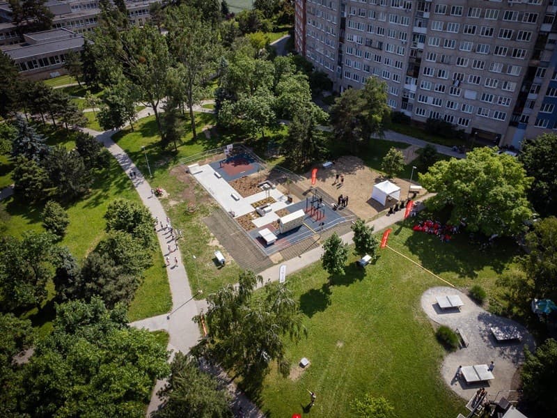Nové moderné športovisko K Park majú mladí na skok