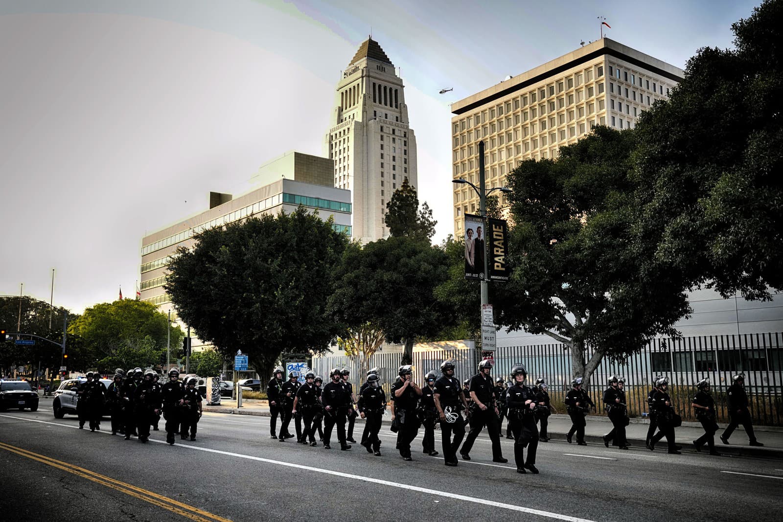 Protesty v Los Angeles