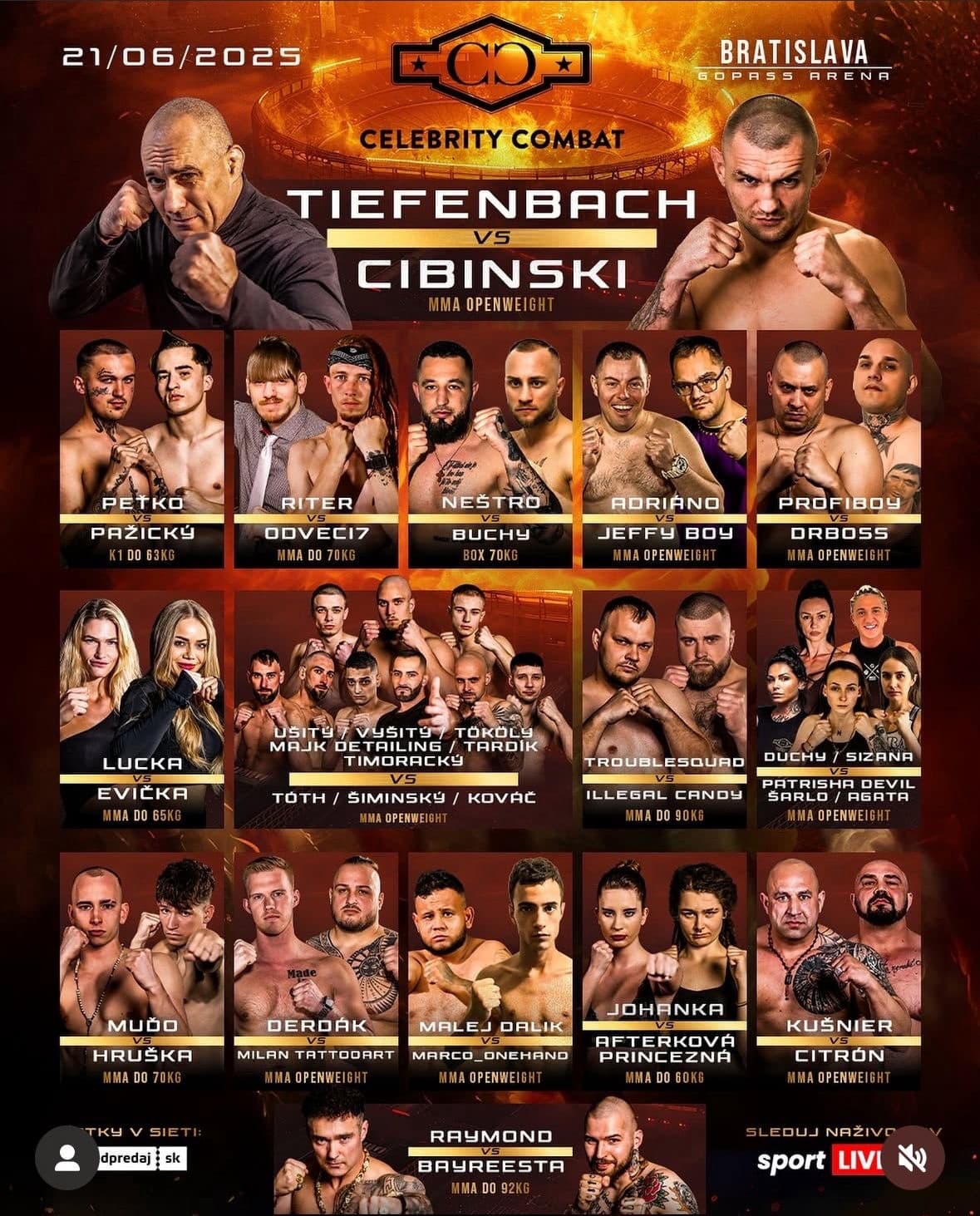 Celebrity Combat je SPÄŤ: