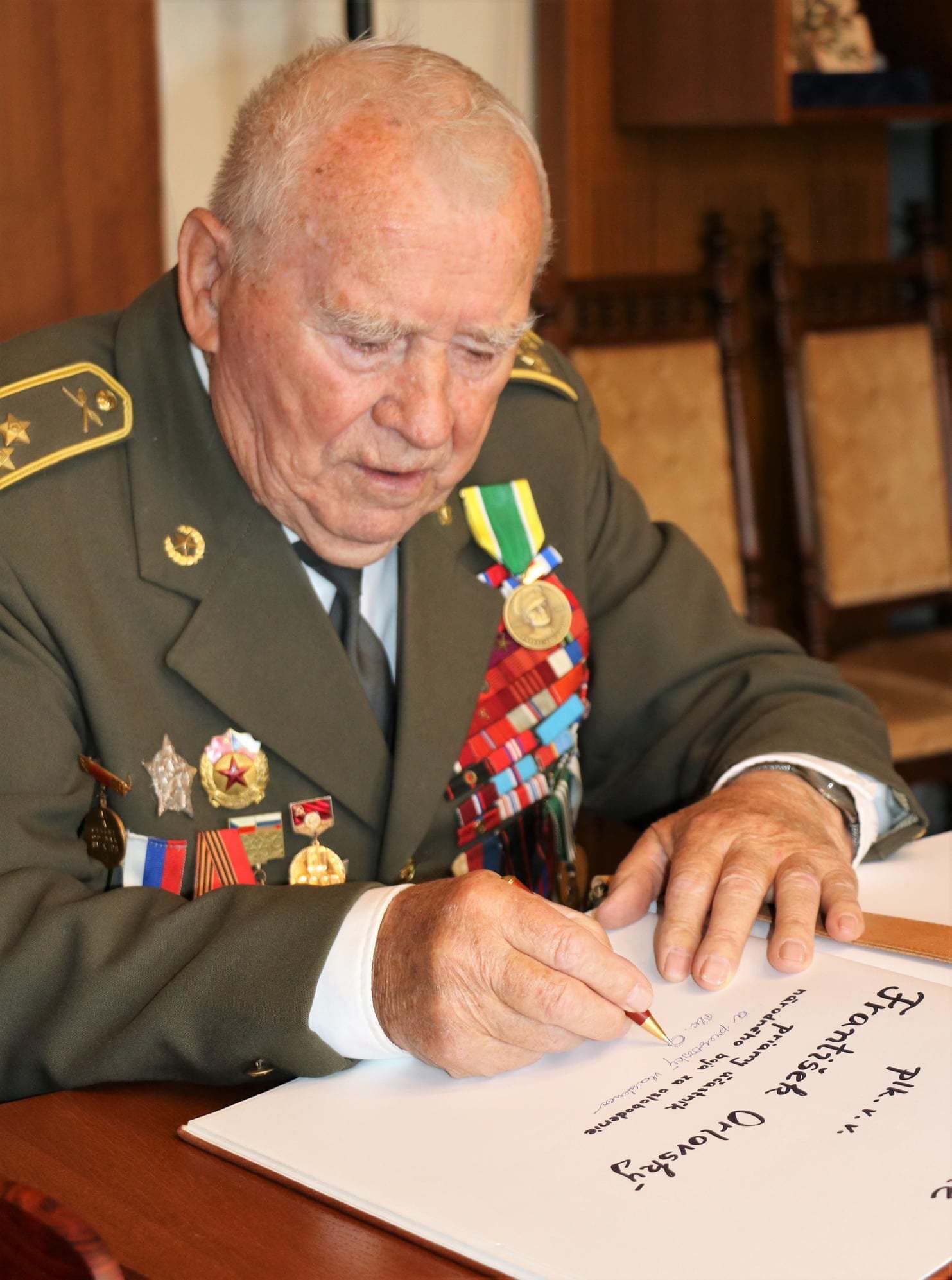 Jeho odhodlanie mu krajina