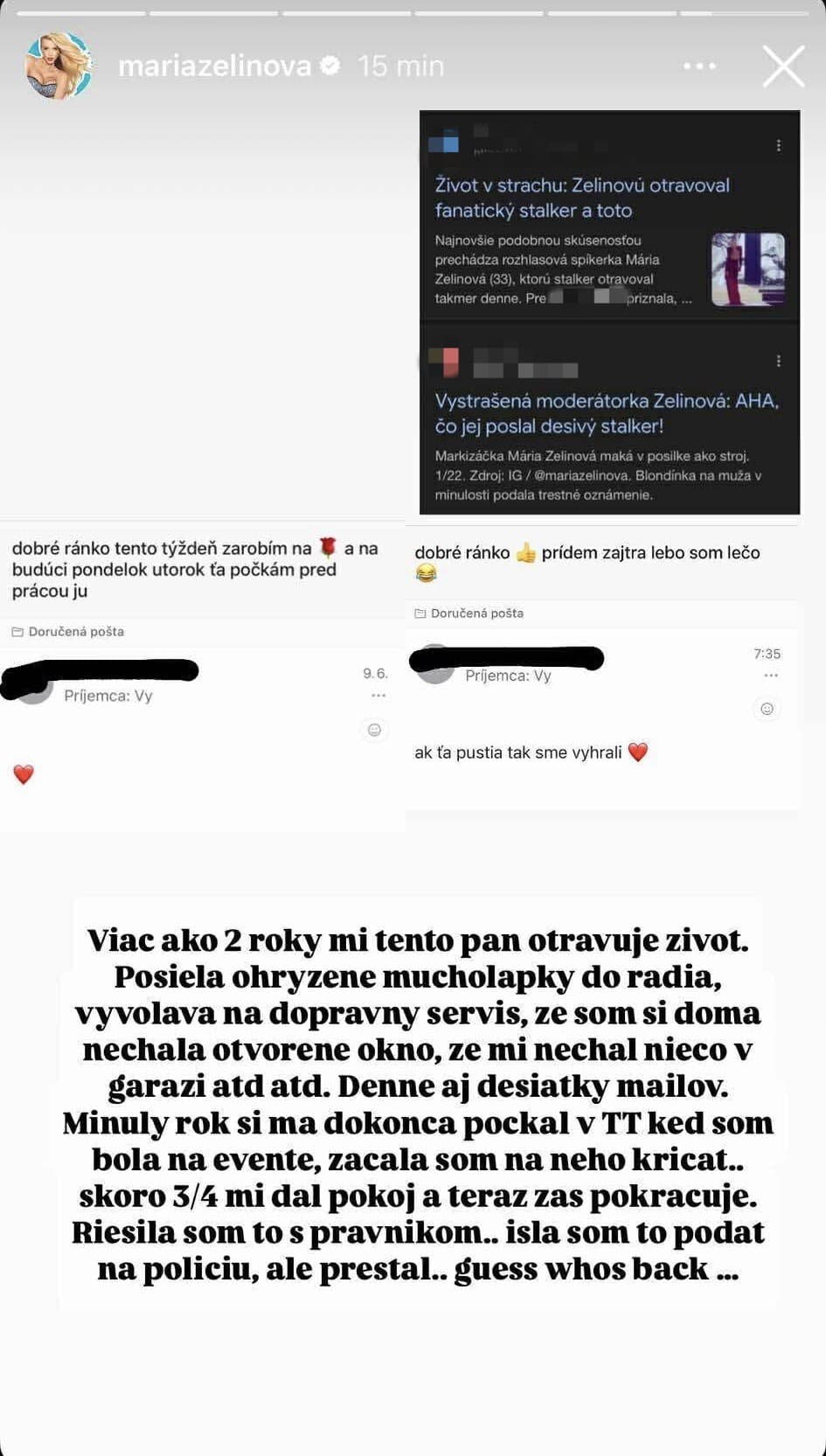 Slovenskú moderátorku 3 roky