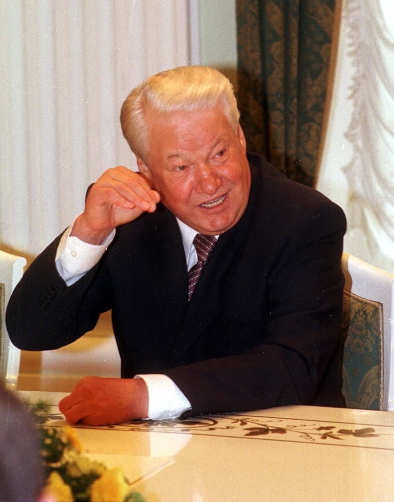 Boris Jeľcin - portrét.