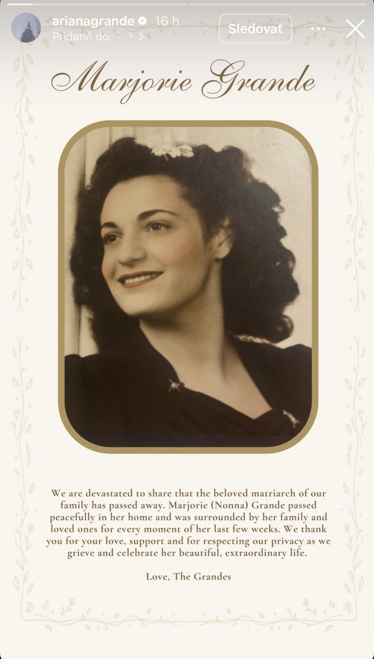 Hviezdna Ariana Grande v