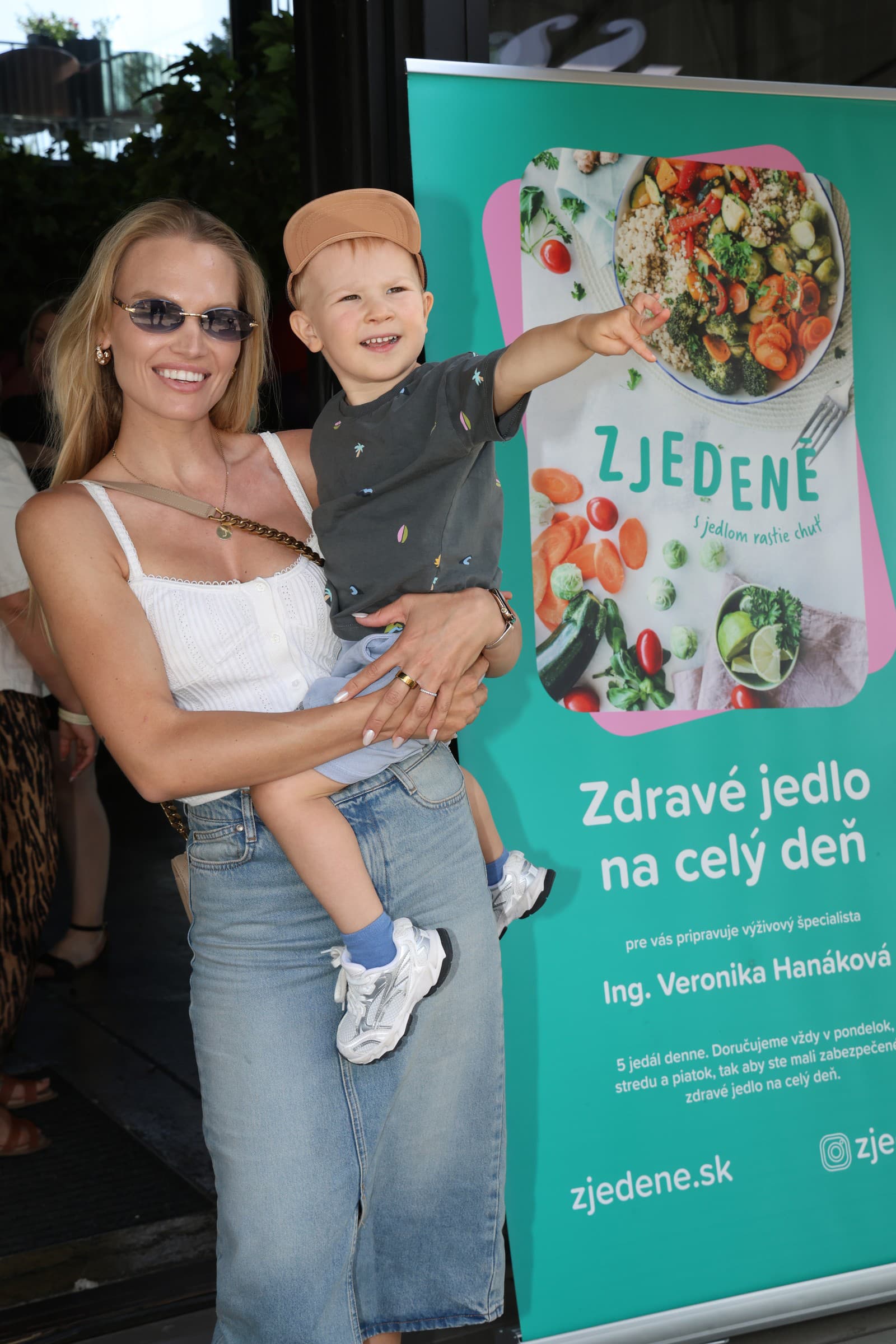 Párty plná celebritných detí, Kristína Krajčírová so synom Jakubkom