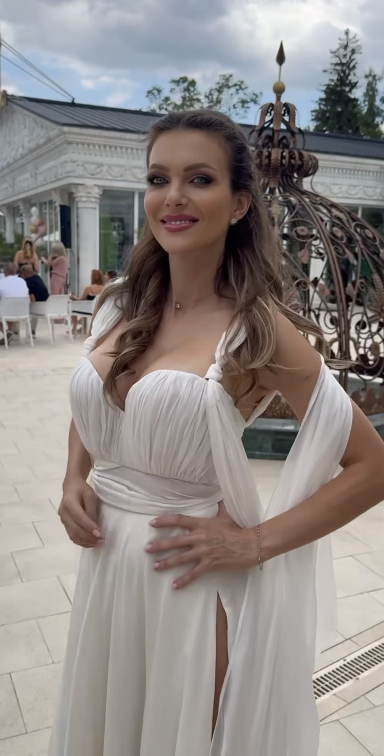 Martina Schindlerová ako antická bohyňa