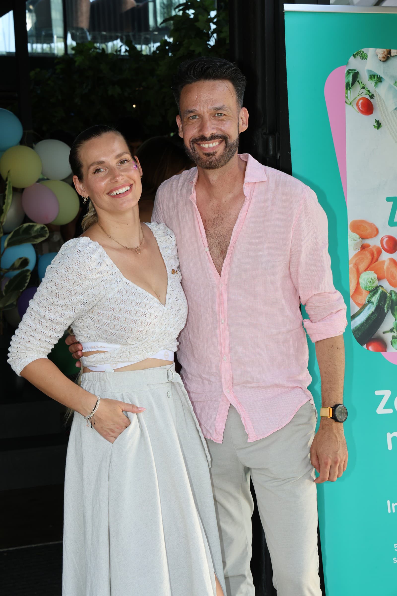 Párty plná celebritných detí, Diana Hágerová a Roman Juraško