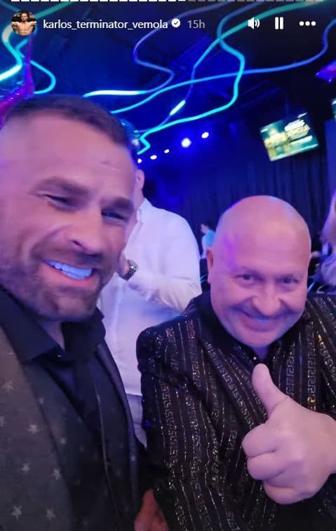 Karlos Vémola oslavoval 40-te narodeniny