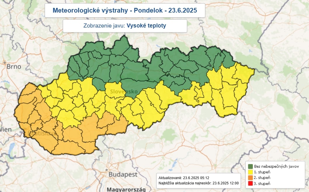 AKTUÁLNE Slovensko ochromili intenzívne