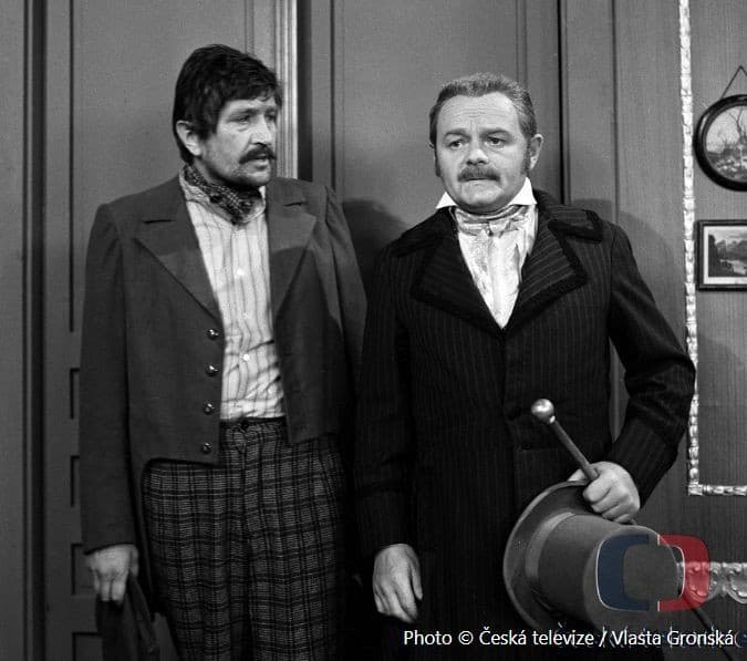 František Vicena vo filme Krádež na malém rynku