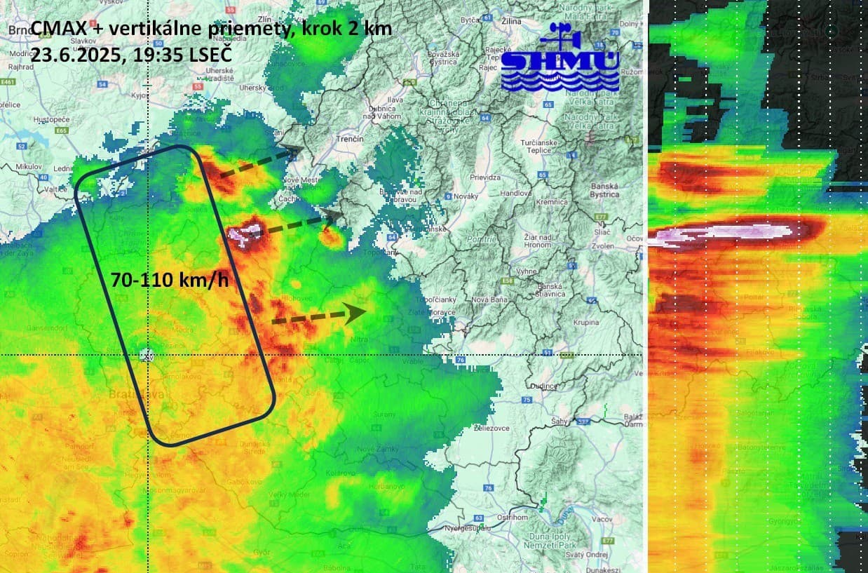 AKTUÁLNE Slovensko ochromili intenzívne