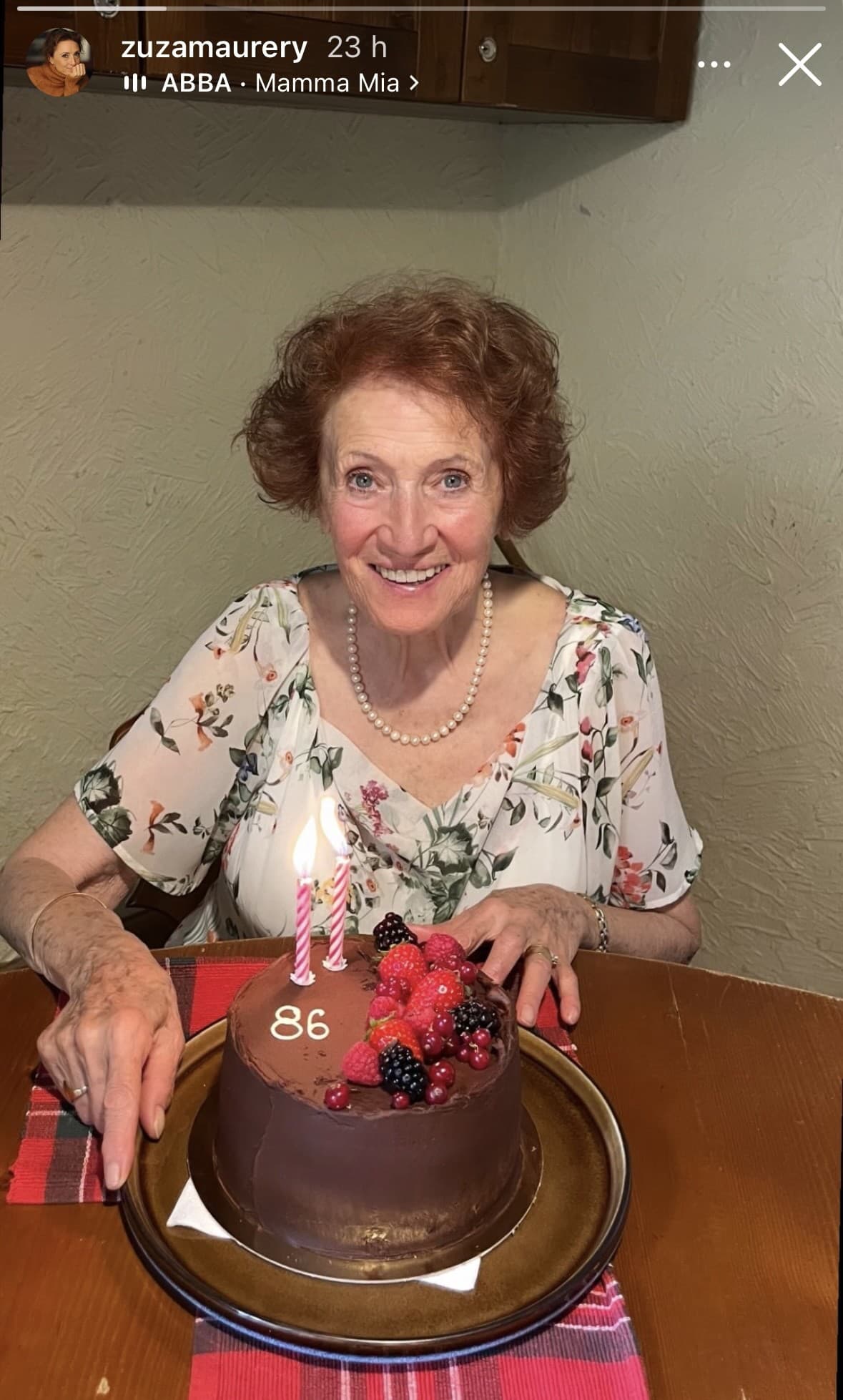 Zuzana Mauréry ukázala mamu