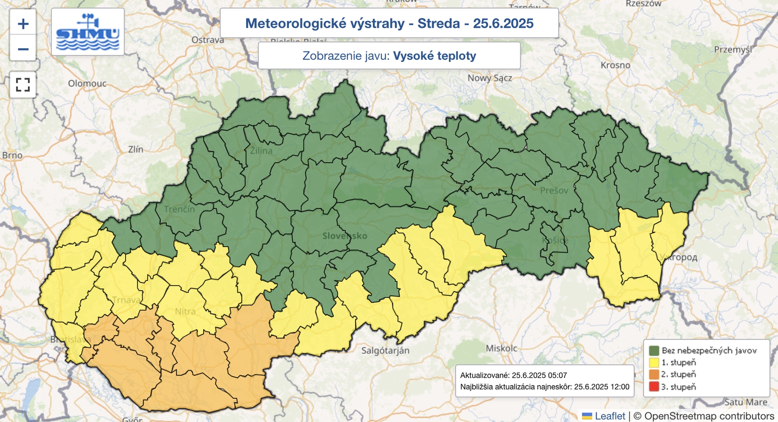 Teploty stúpajú: Meteorológovia vydali