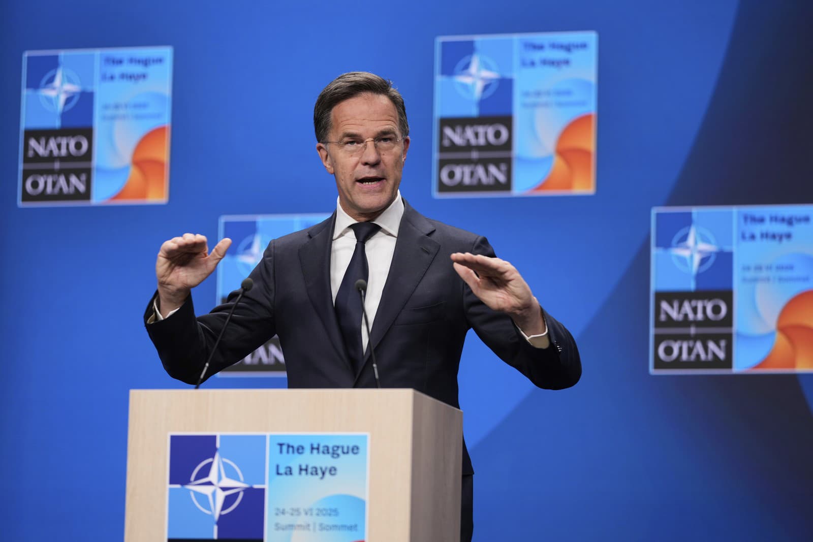 generálny tajomník NATO Mark Rutte