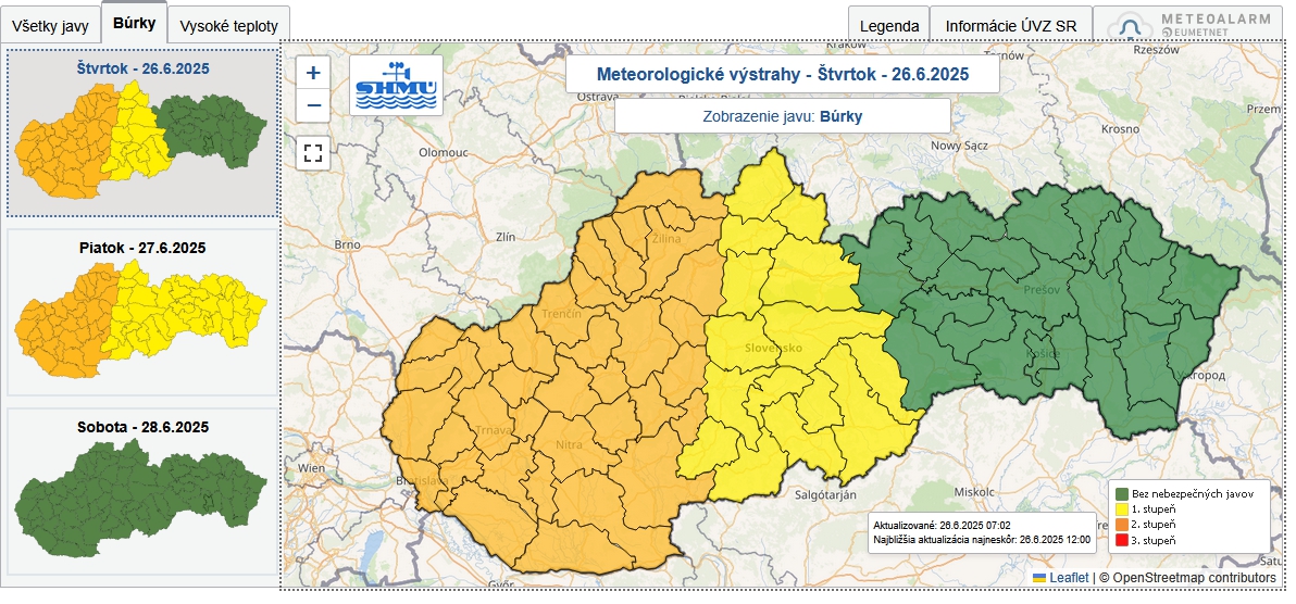 Búrková pohroma je už