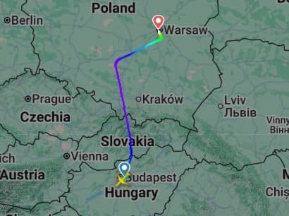 Núdzové pristátie lietadla Airbus A321 spoločnosti Wizz Air