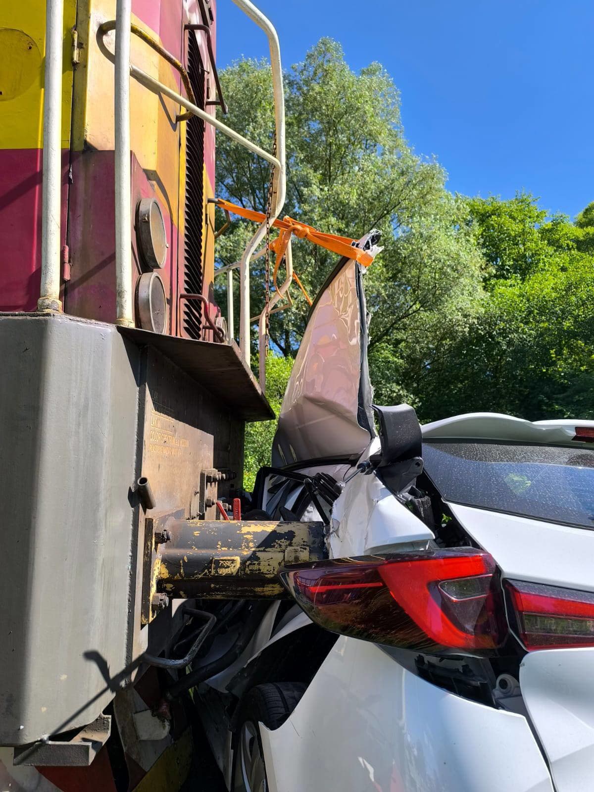 Osobné auto sa zrazilo