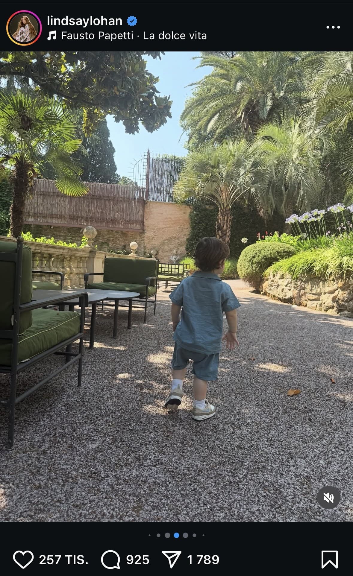 Vzácne FOTO syna Lindsay