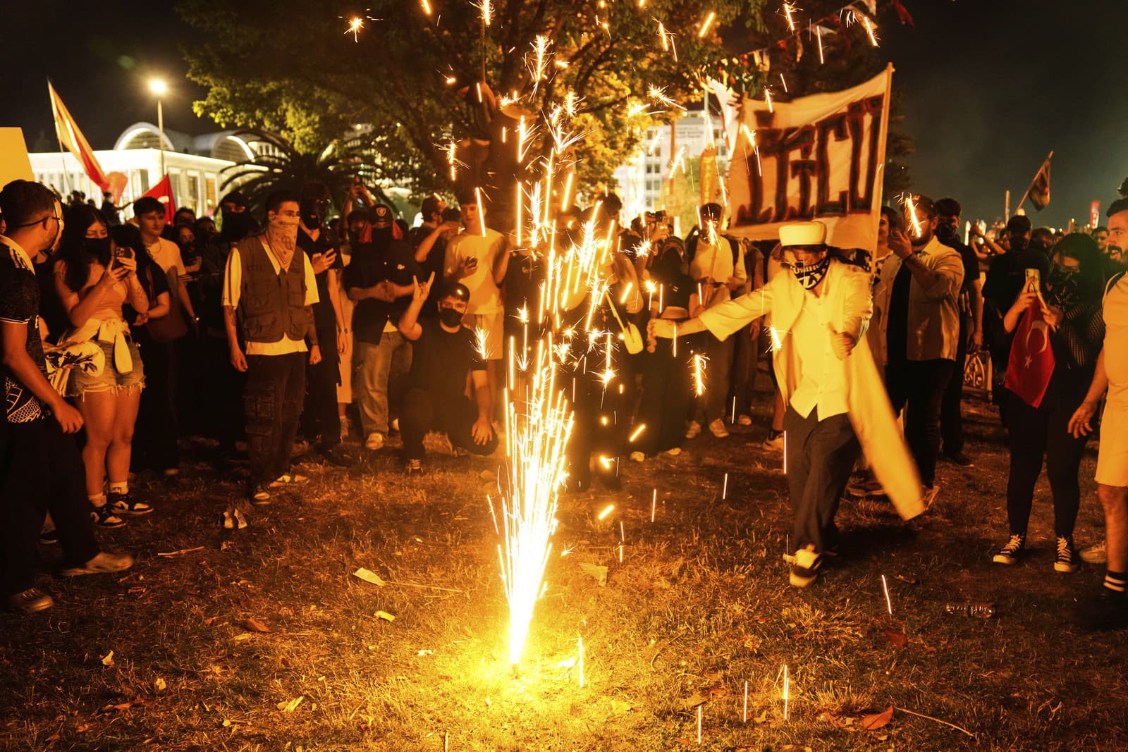 Opozičné protesty v Turecku