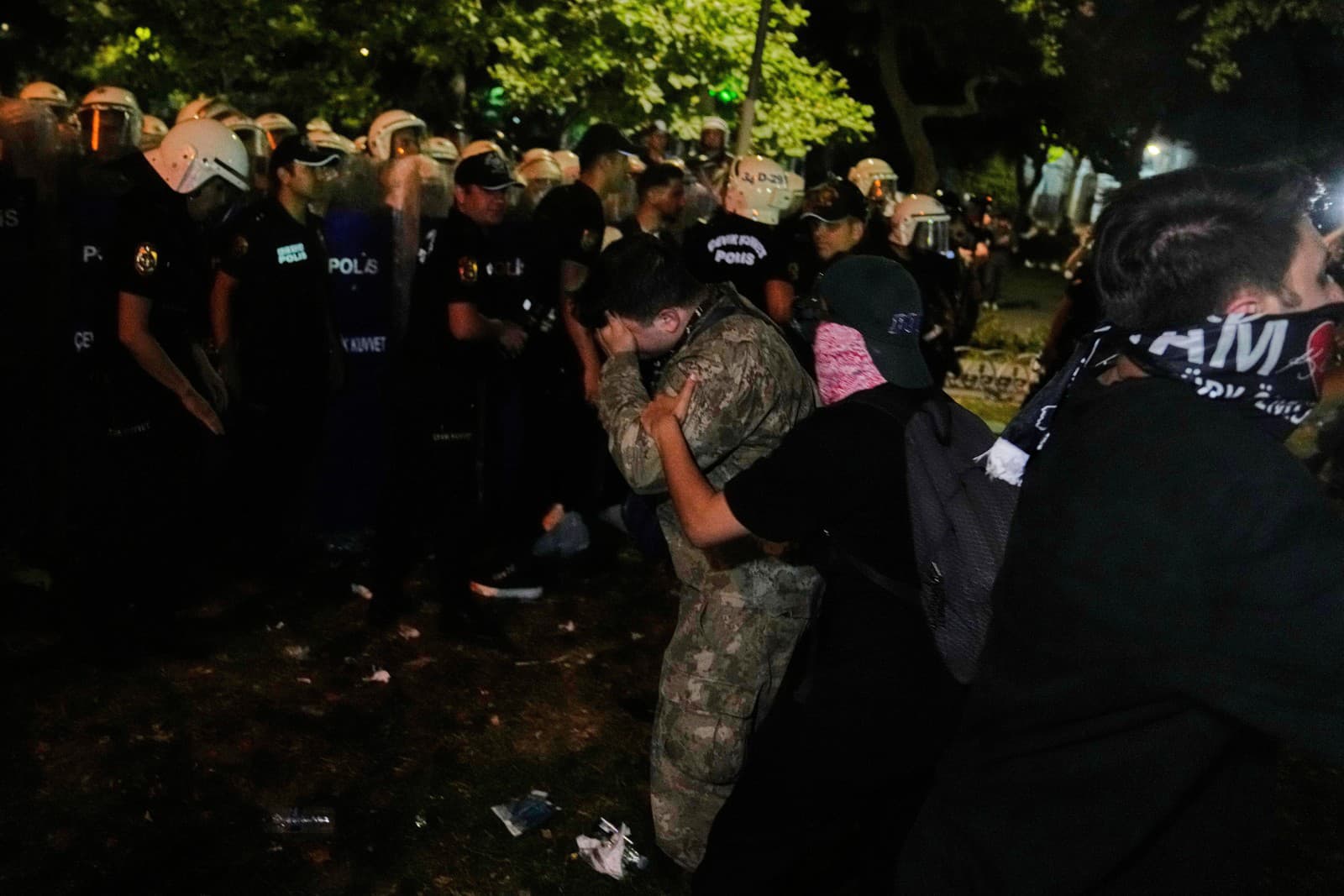 Opozičné protesty v Turecku