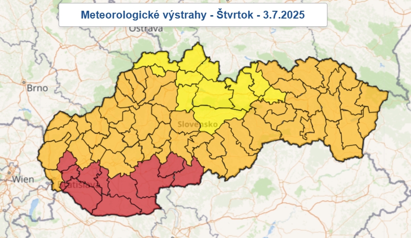 Blíži sa studený front!