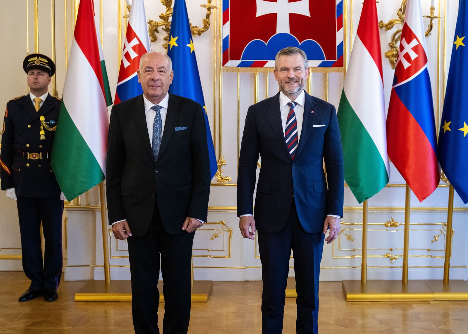 Peter Pellegrini a Tamás Sulyok