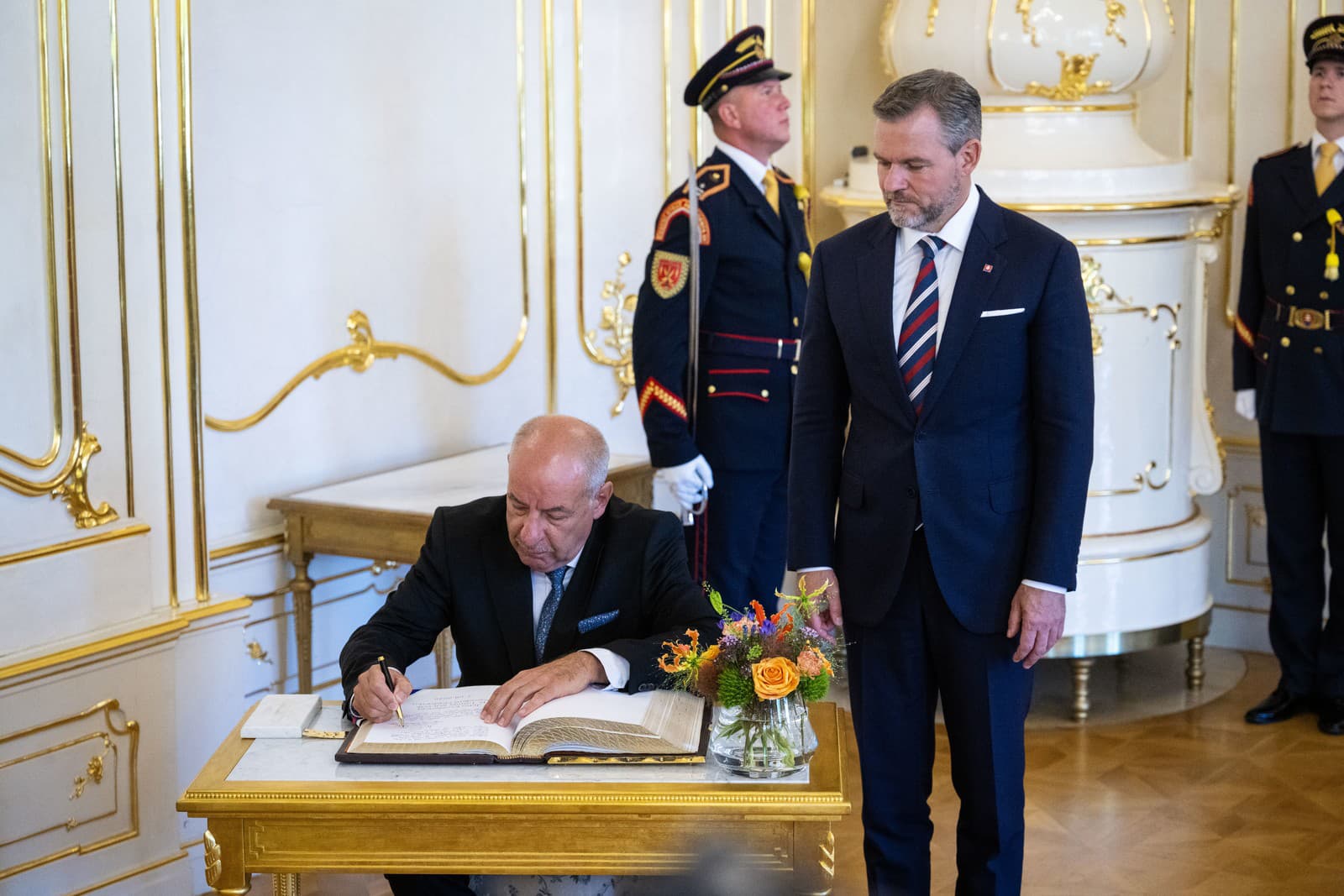 Peter Pellegrini a Tamás Sulyok