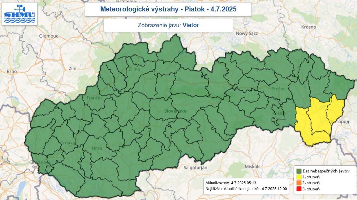 Horúce počasie vystriedajú búrky: