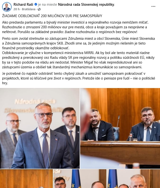 Migaľ do svojho konfliktu
