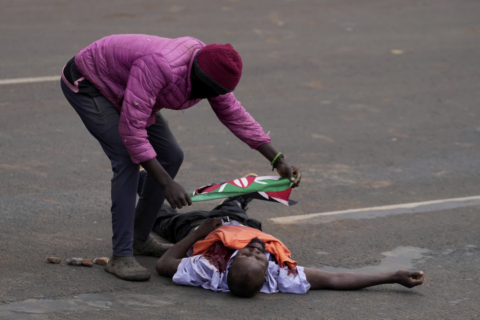 Napätie v Keni: Polícia