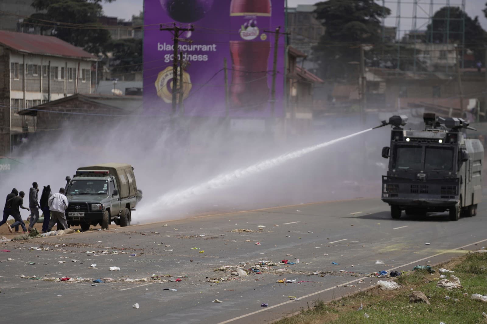 Napätie v Keni: Polícia