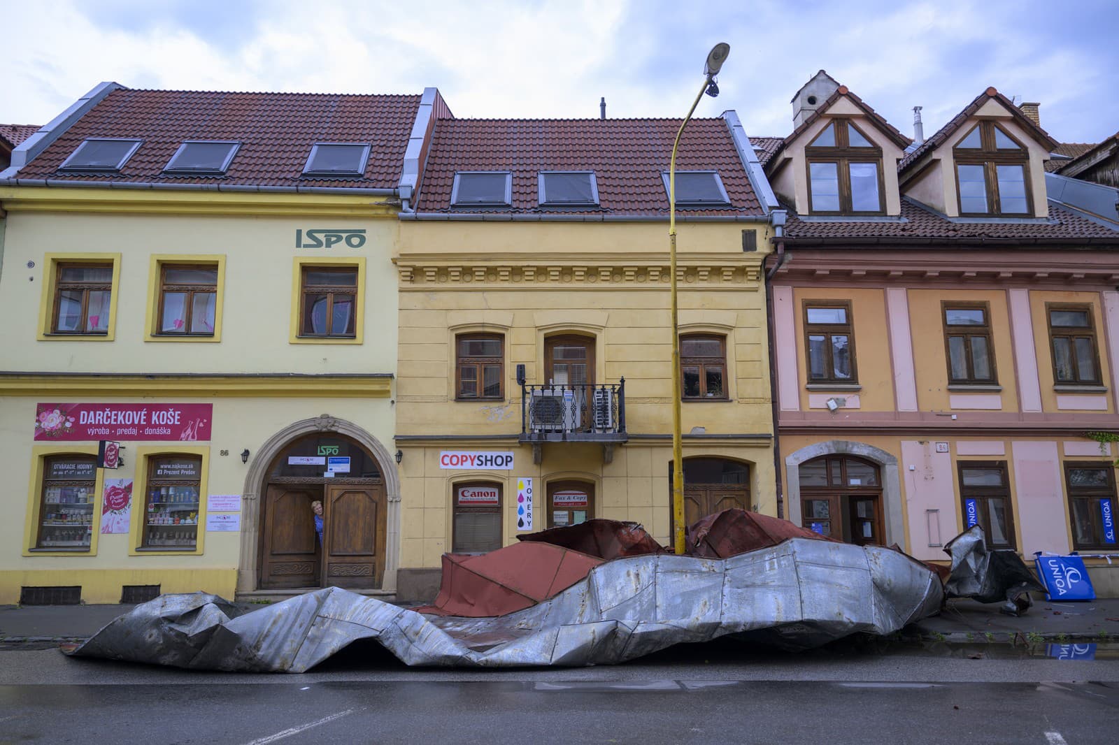 Mesto Prešov vyhlásilo po búrke mimoriadnu situáciu.