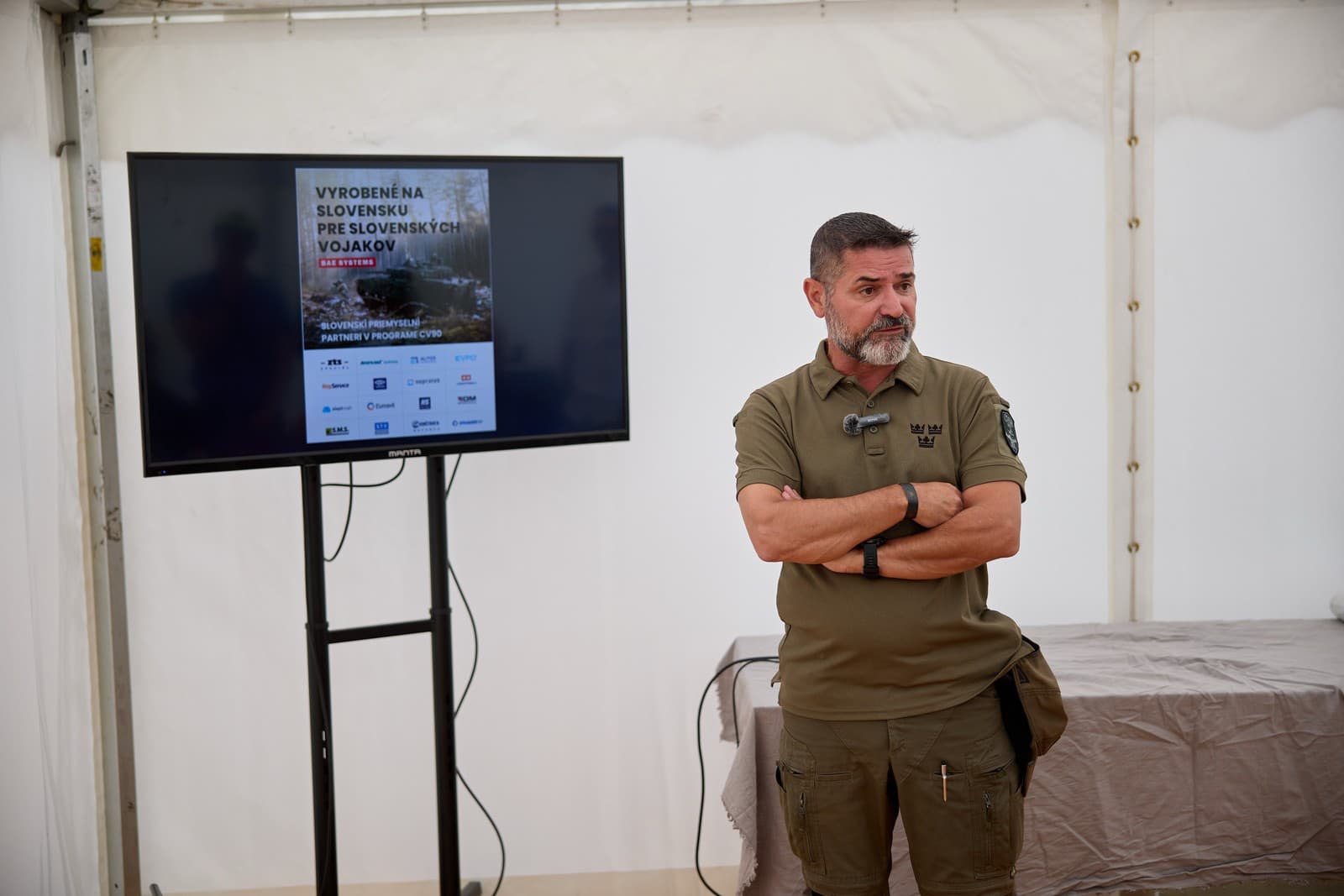 Tarkan Turkcan, riaditeľ platformy CV90 v BAE Systems Hägglunds