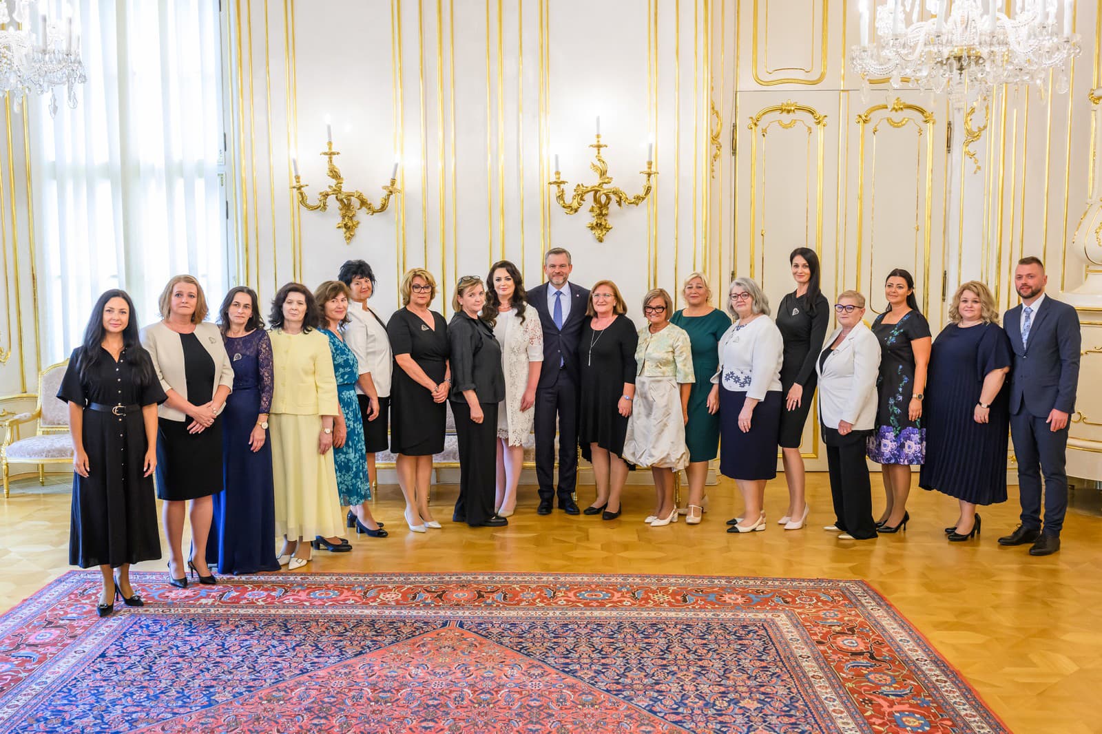 Prezident Pellegrini prijal laureátov