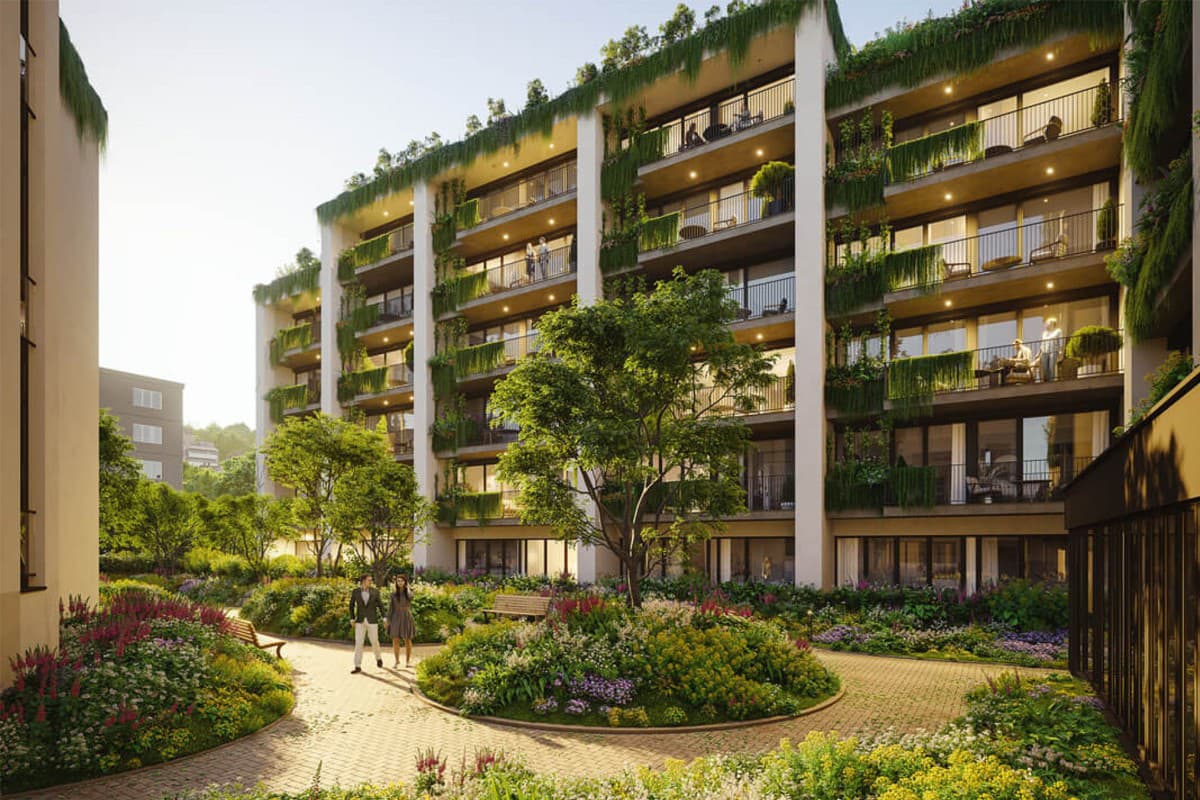 Rezidenčný projekt Green Corner od developera WOODROCK