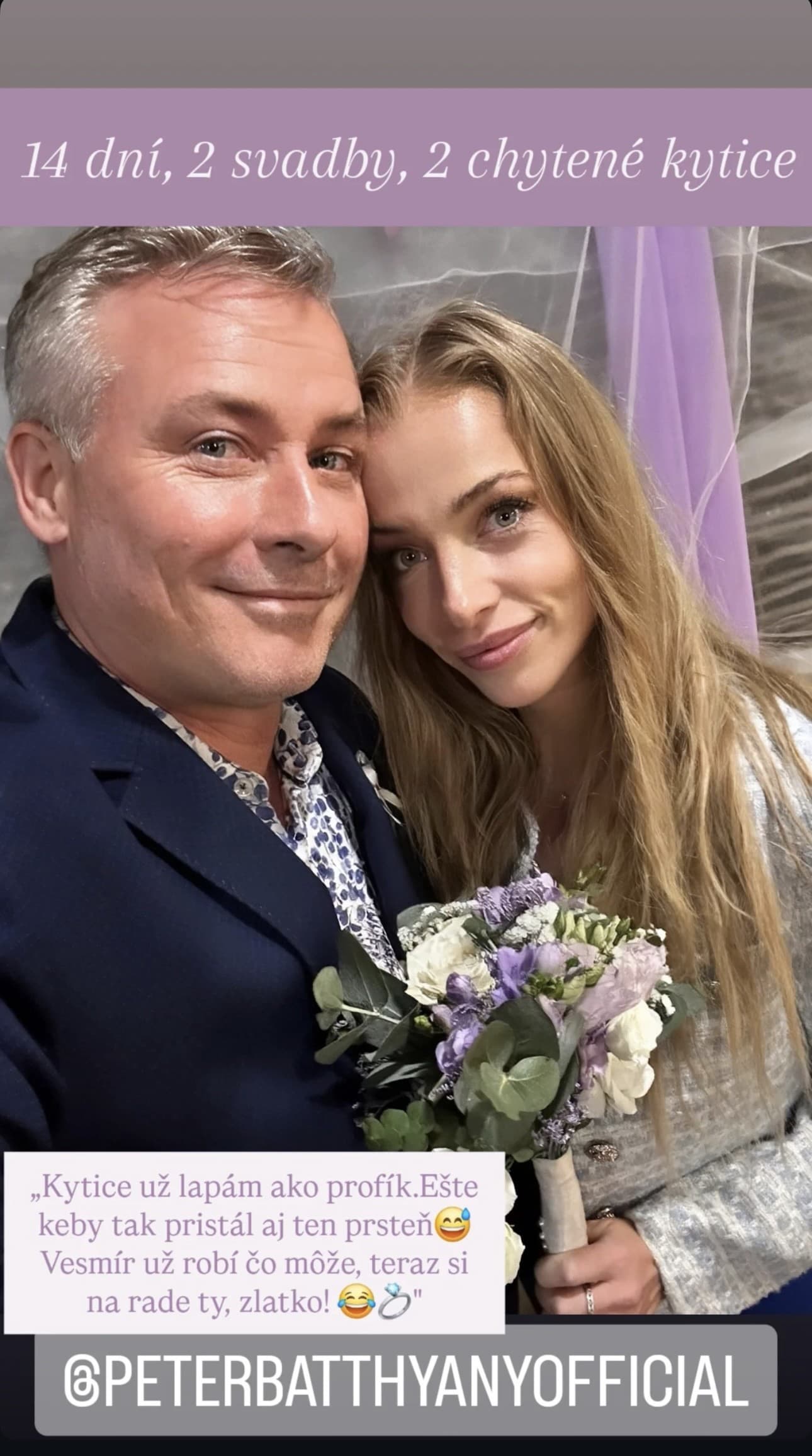 Batthyány s partnerkou Petrou