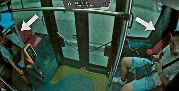 Výtržníctvo v autobuse MHD v Bratislave