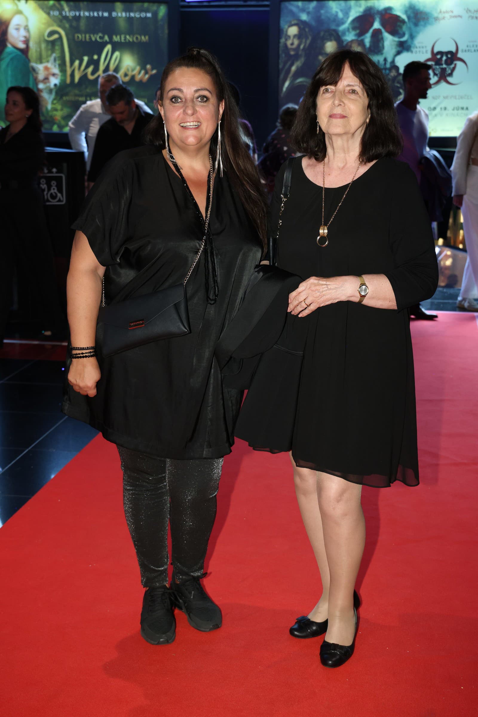 Premiéra filmu Duchoň, Elena Duchoňová s dcérou Dankou
