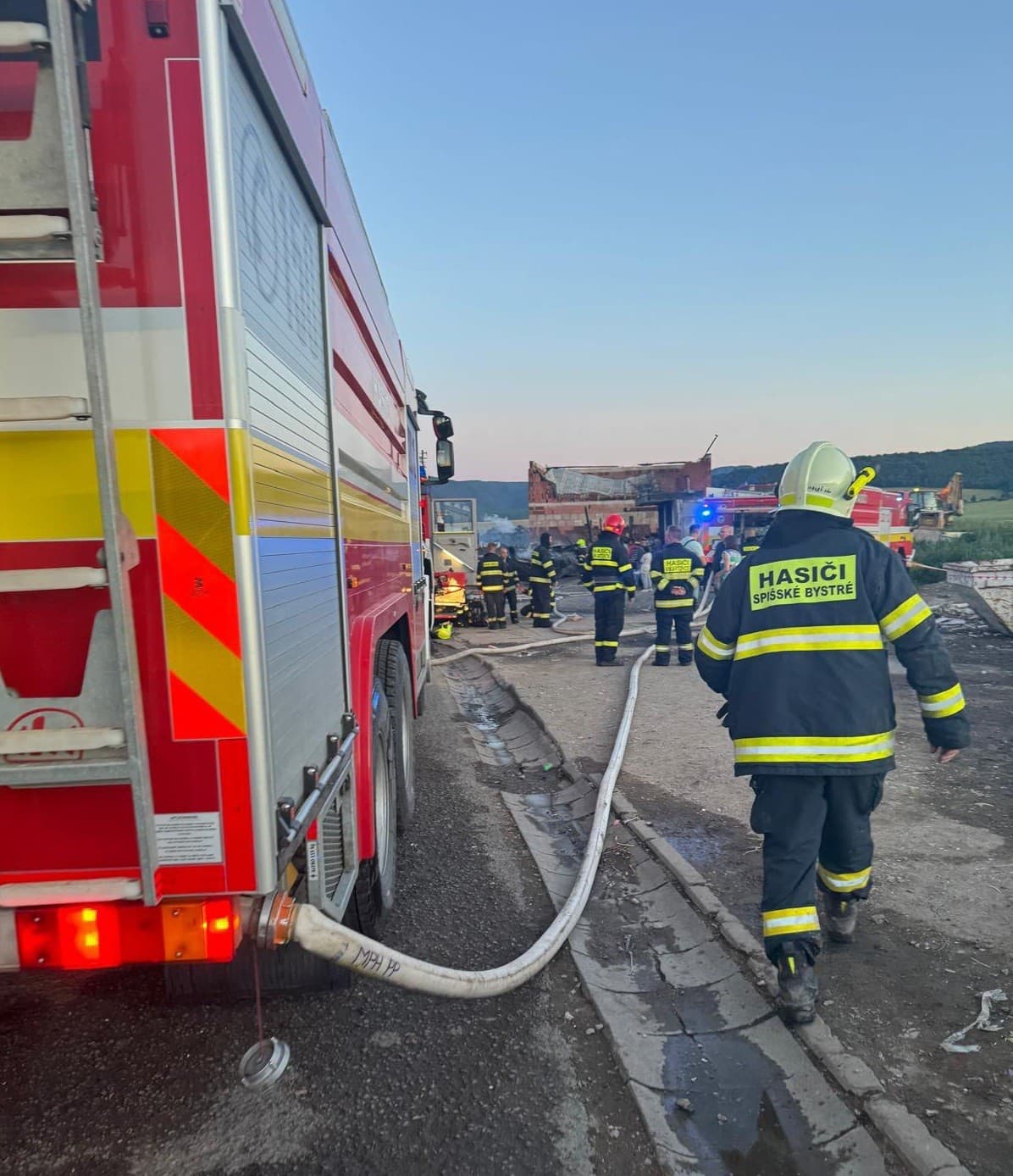 Požiar v Spišskom Štiavniku