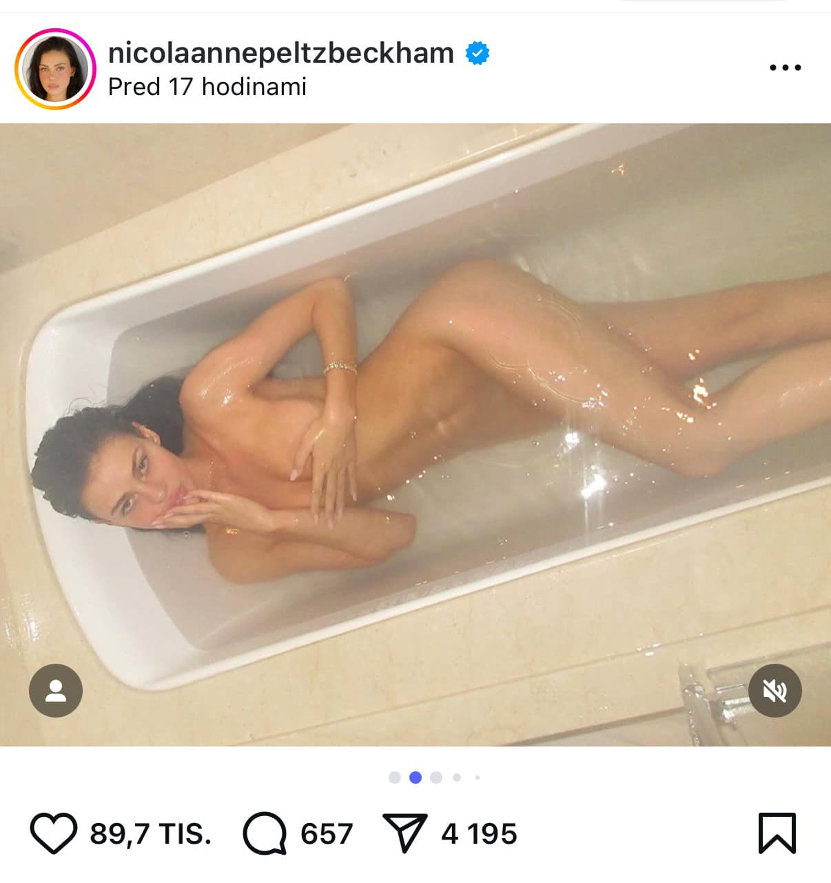 Beckhamova manželka odhodila zábrany: