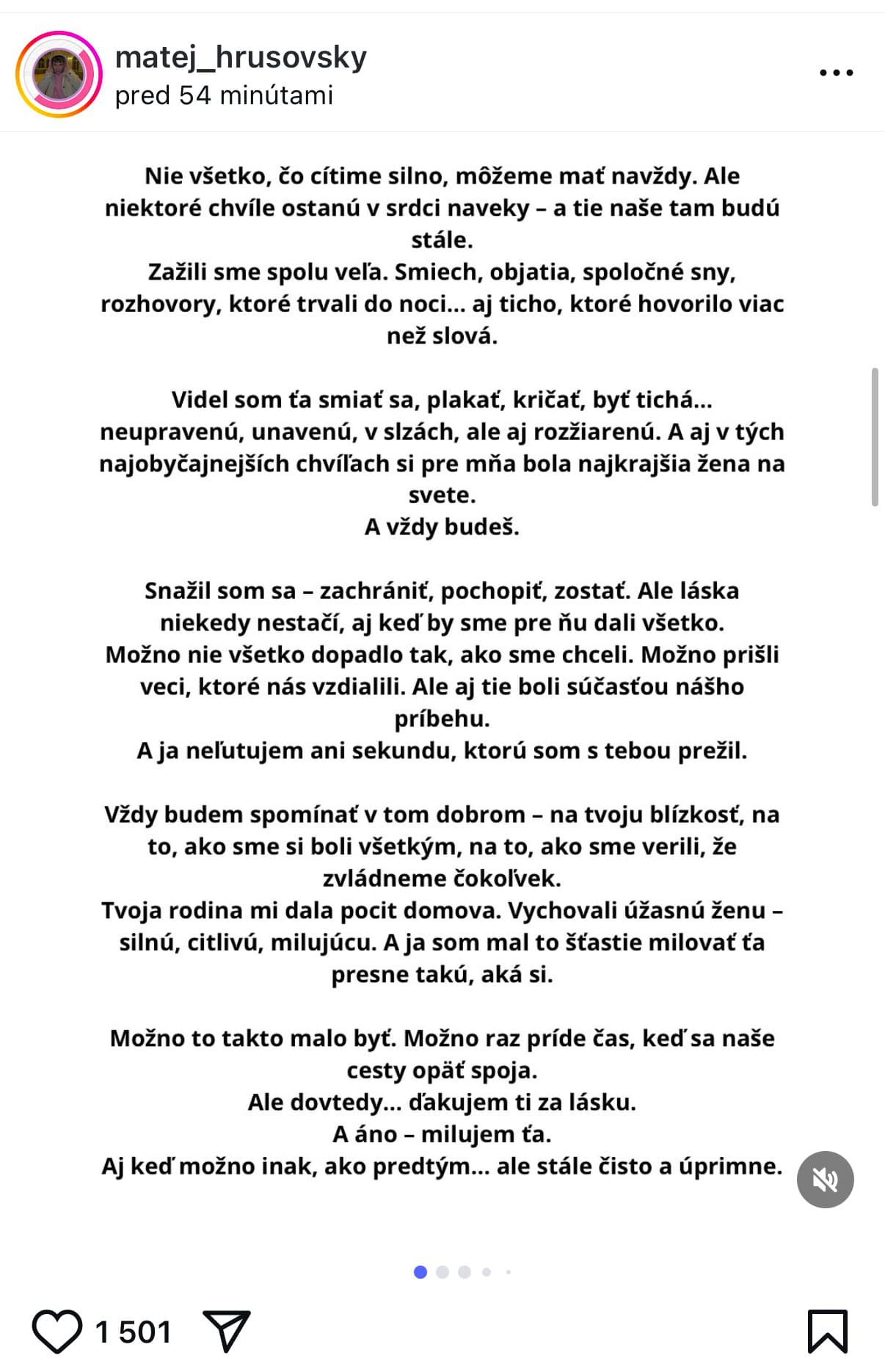 Šokujúci ROZCHOD páru z