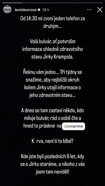 Blízki Jiřího Krampola ZÚRIA: