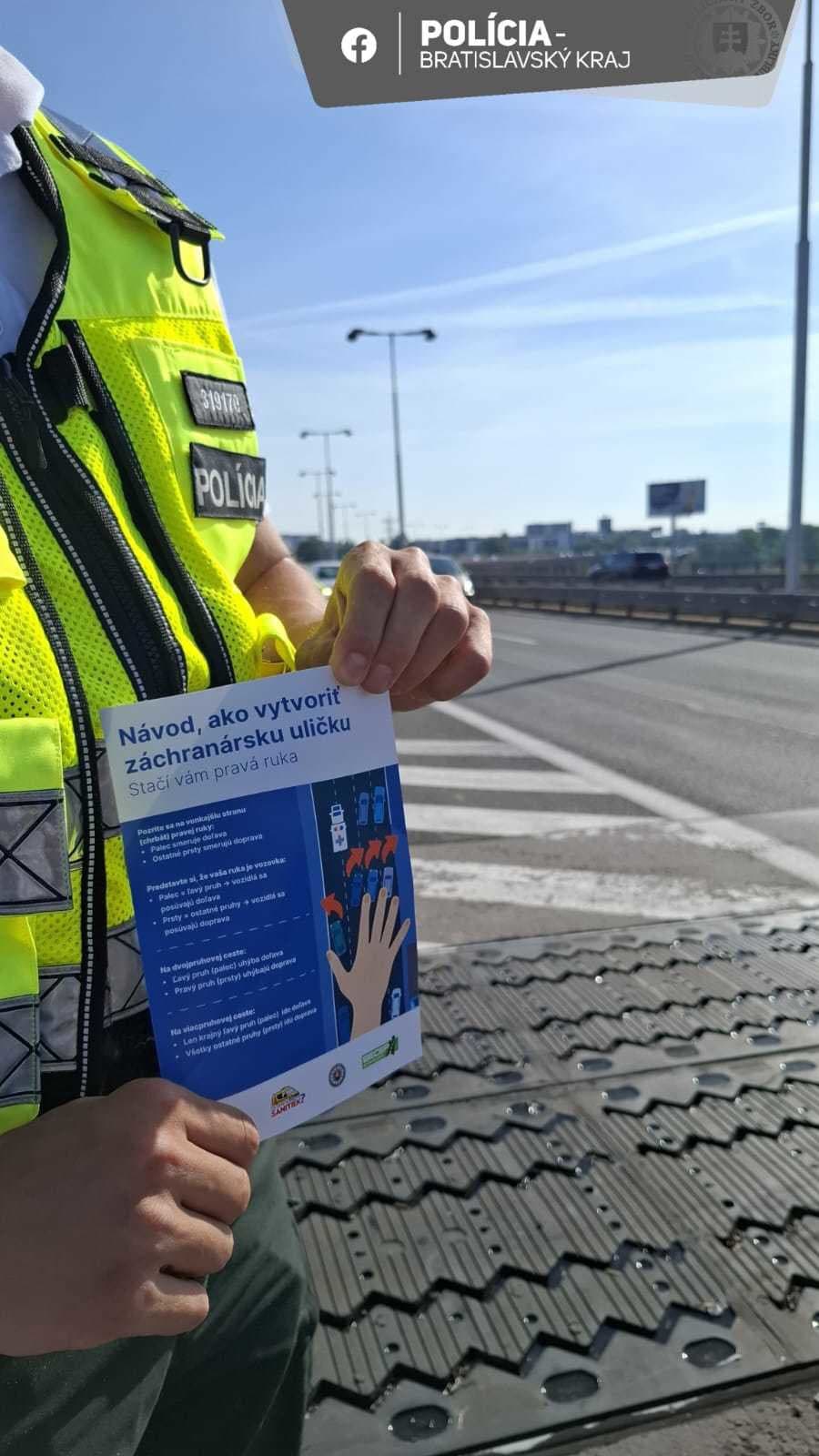 Policajti v Bratislave sa