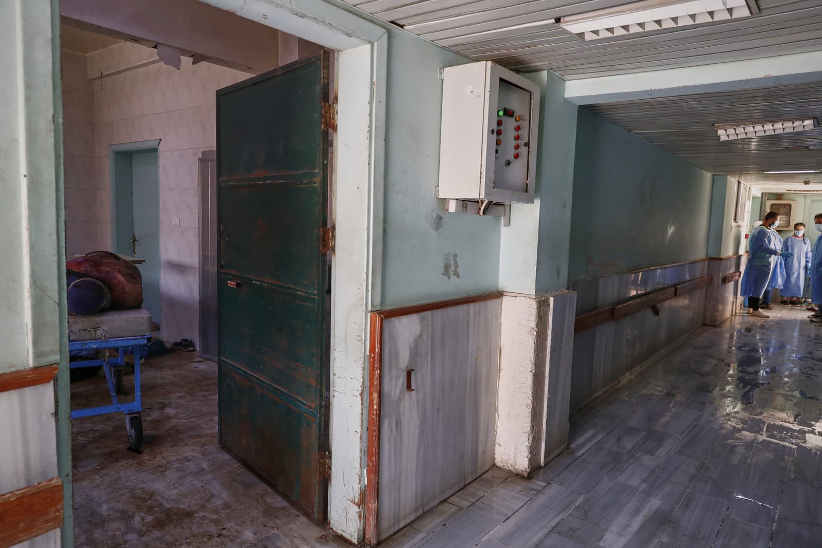 Pohľad do nemocnice v juhosýrskom meste Suwajdá