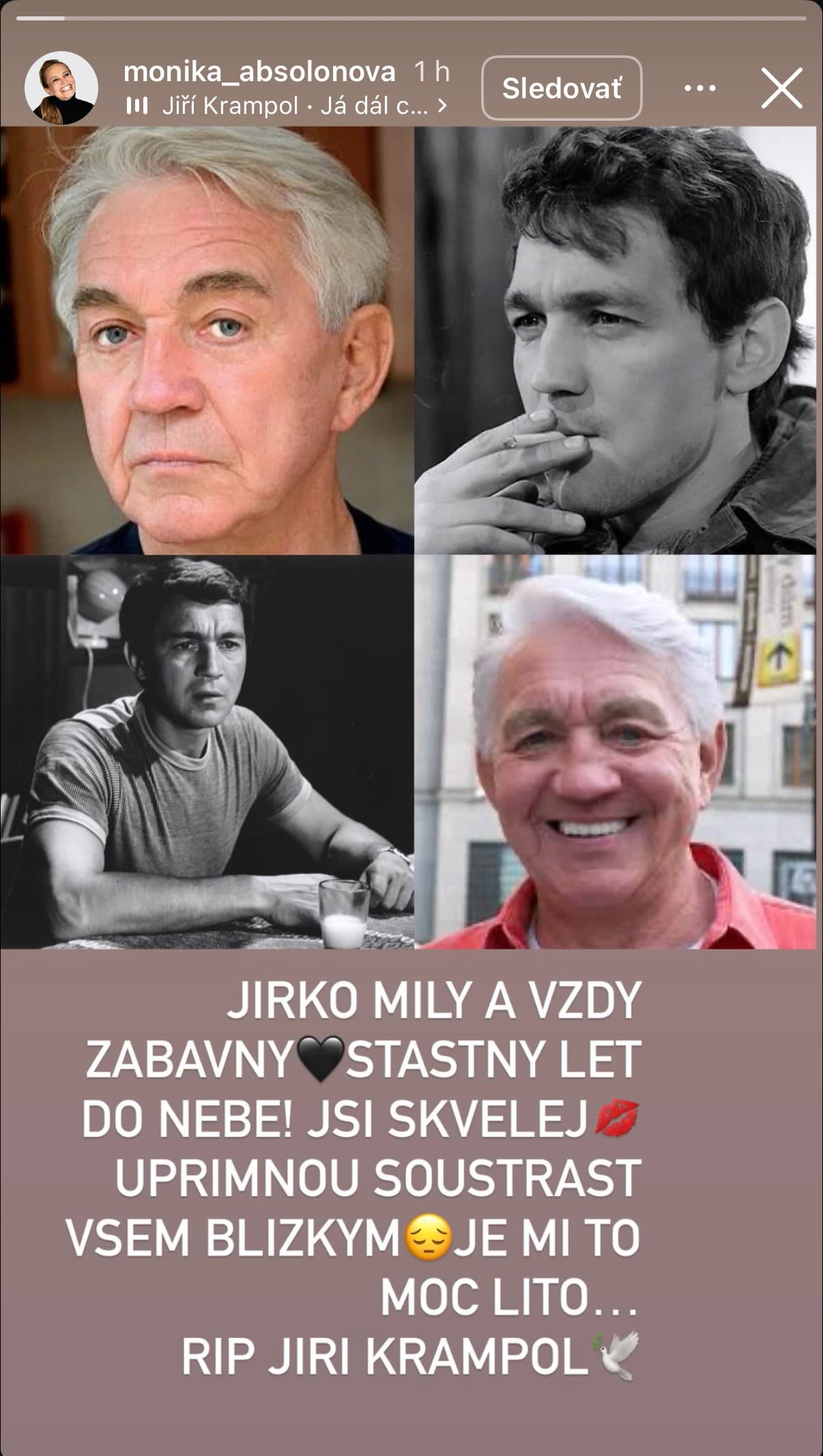 SMRŤ Jiřího Krampola (†87):