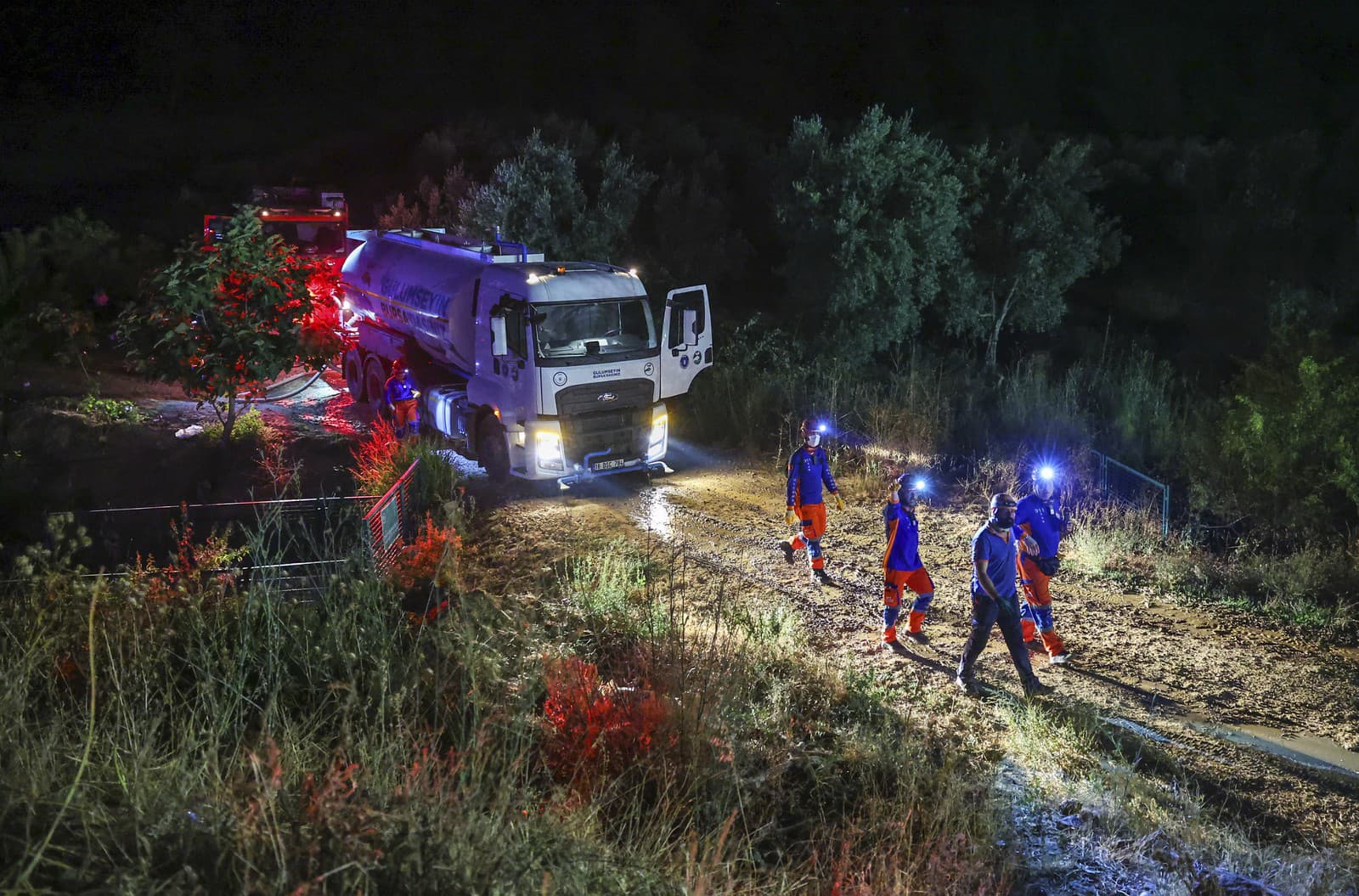 Lesné požiare v Turecku