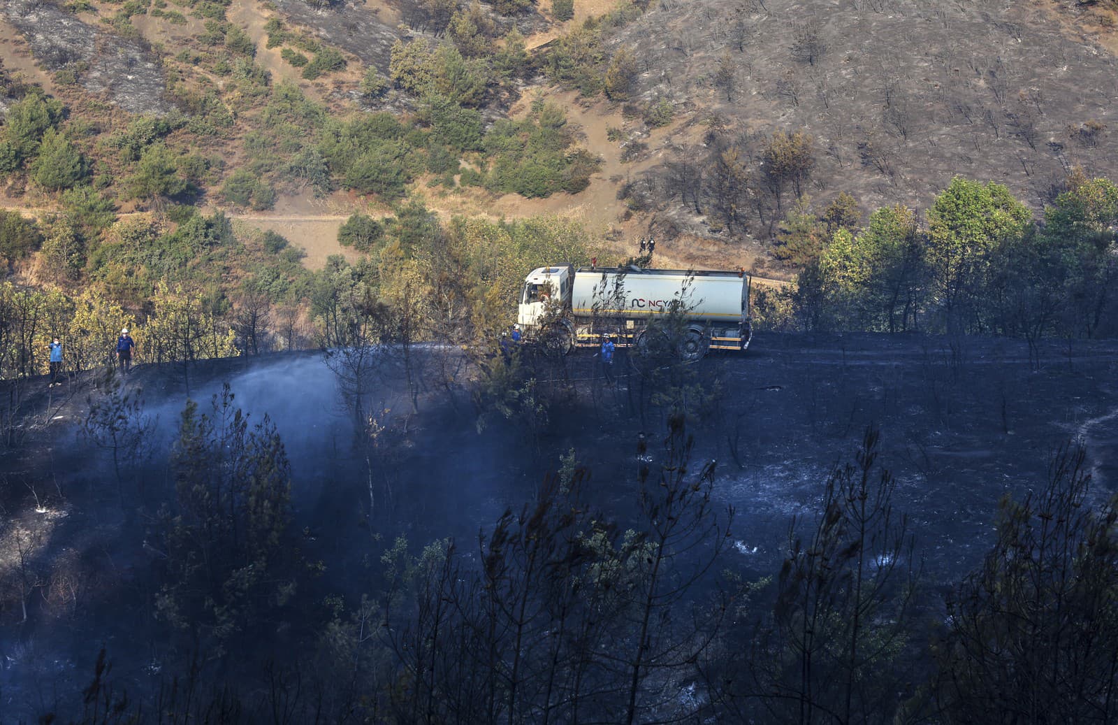 Lesné požiare v Turecku