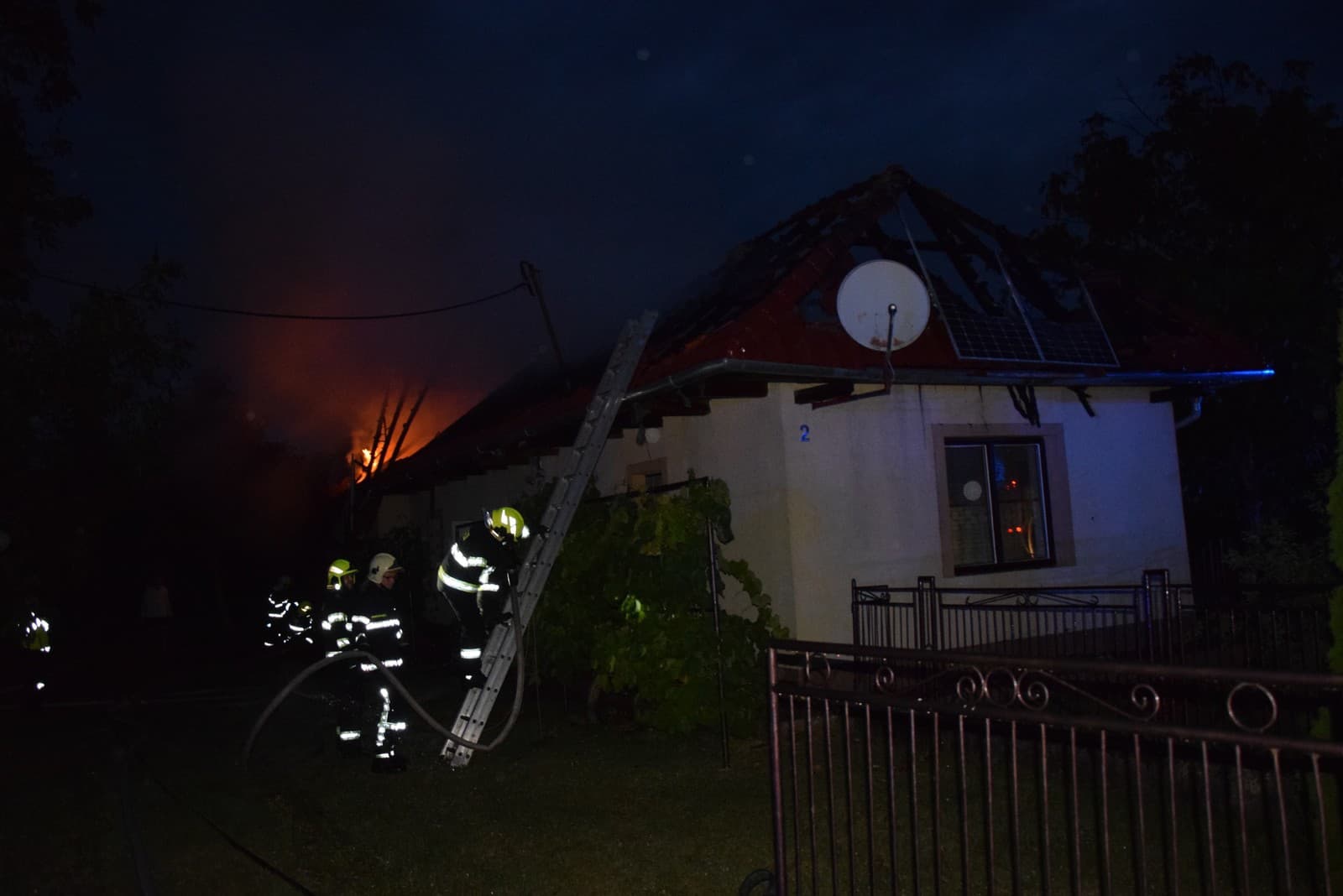 Požiar domu v okrese