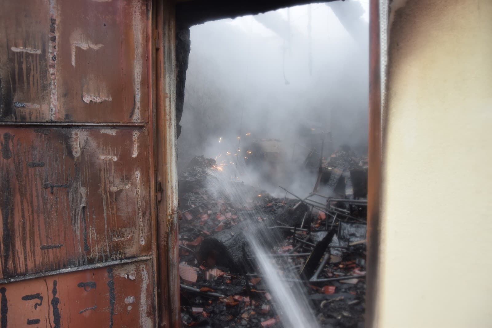 Požiar domu v okrese